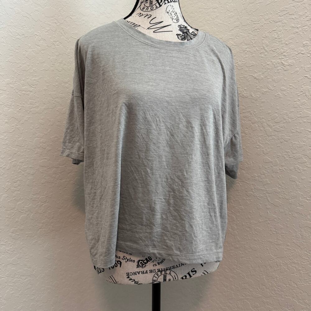 90 Degree by Reflex Super Soft Deluxe Large Short Sleeve Top T-Shirt Casual